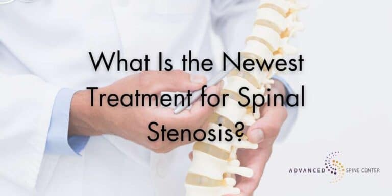 What Is the Newest Treatment for Spinal Stenosis? | Dr. Courtney